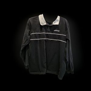 Santa Cruz collared skater Long sleeved tee size m/l